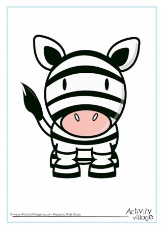 320x452 Zebras Scene Poster