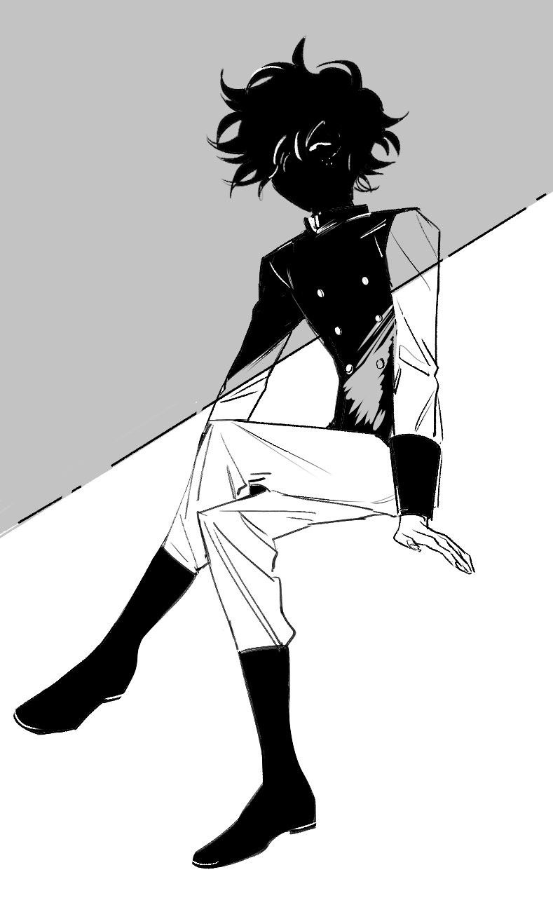 789x1311 Outfit Drawing Villain For Free Download