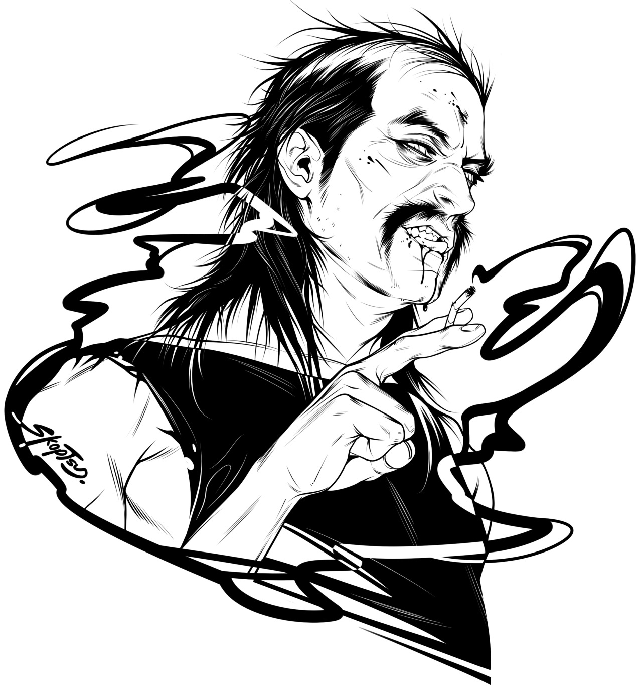 1280x1375 Pocket Size Super Villain A Superb Commission Of Creepy Pedro