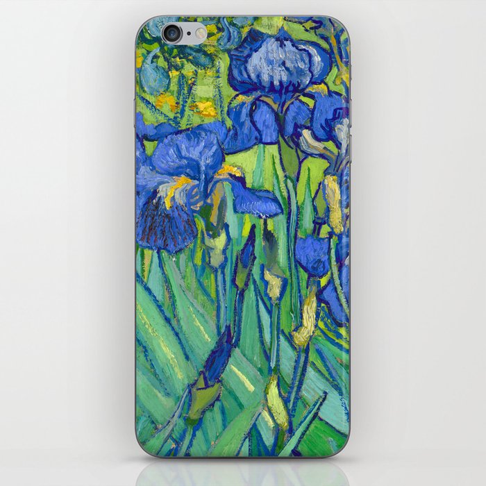700x700 vincent van gogh irises painting detail iphone skin