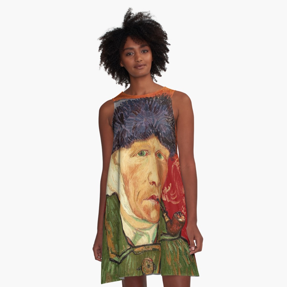 1000x1000 Vincent Van Gogh Self Portrait With Bandaged Ear And Pipe A Line