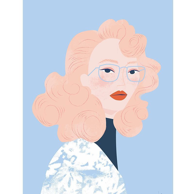 800x800 Art In Illustration, Portrait