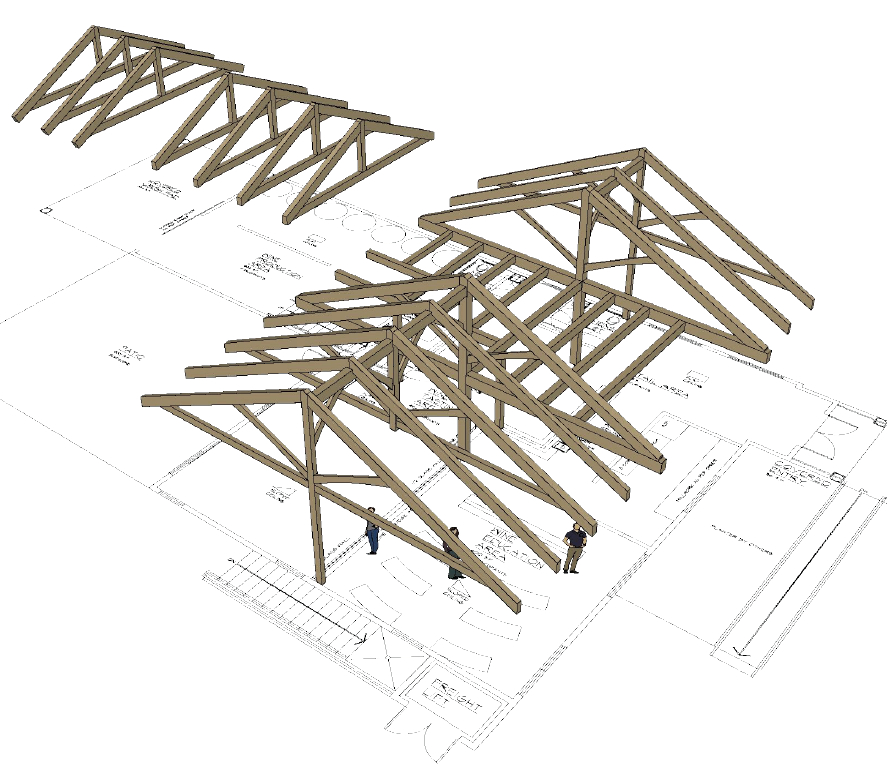 887x778 An Event Of Tradition Sannino Vineyard Timber Frame Raising