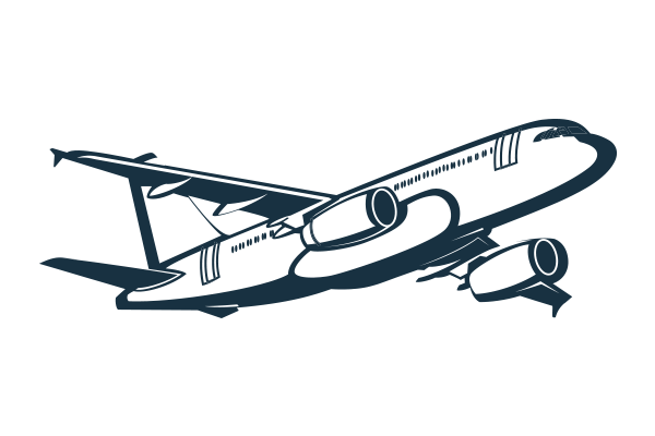 600x400 Collection Of Free Plane Drawing Retro Download On Ui Ex