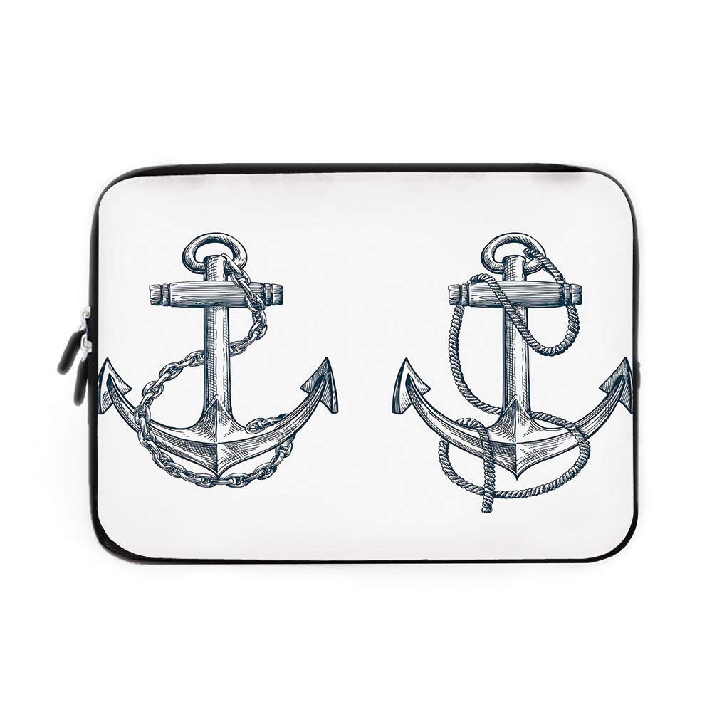 1000x1000 anchor laptop sleeve bag,neoprene sleeve casevintage