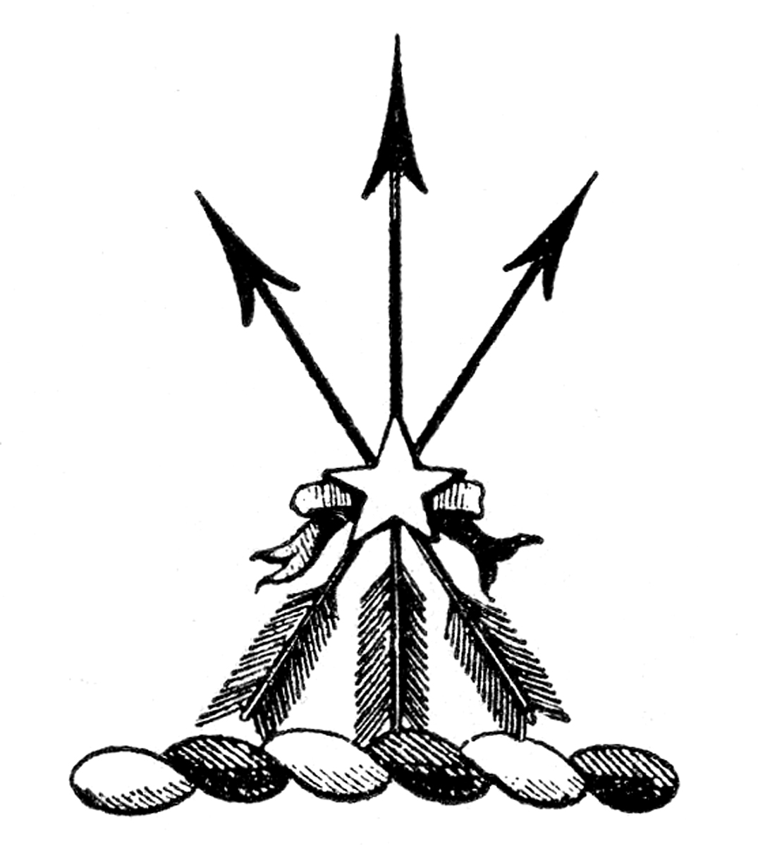 1075x1200 Vintage Arrow Clip Art