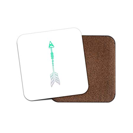 450x450 vintage arrow mint x beer coaster wooden mdf thick mm drink