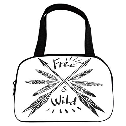 425x425 Iprint Increase Capacity Small Handbag Pink, Arrow