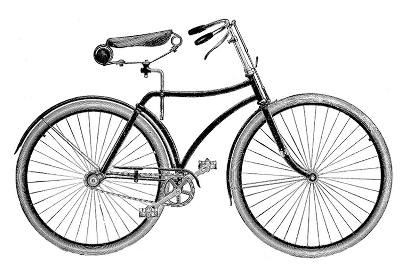 800x553 Bicycle Clip Art Images!