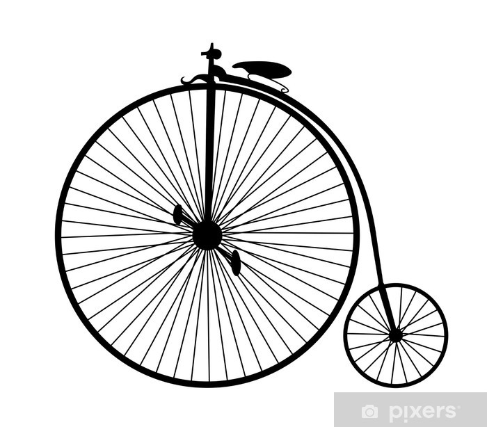 700x614 Vintage Bicycle Wall Mural We Live To Change