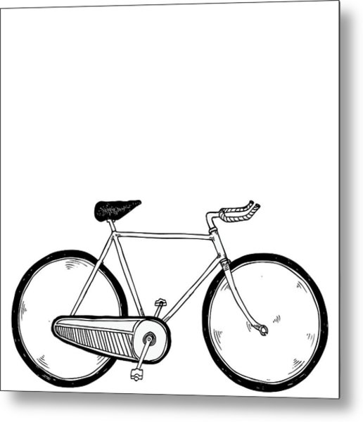 516x600 Vintage Bike Drawing