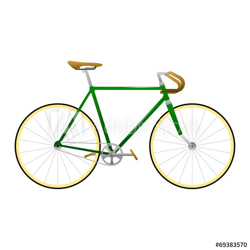 500x500 Vintage Bike Vector