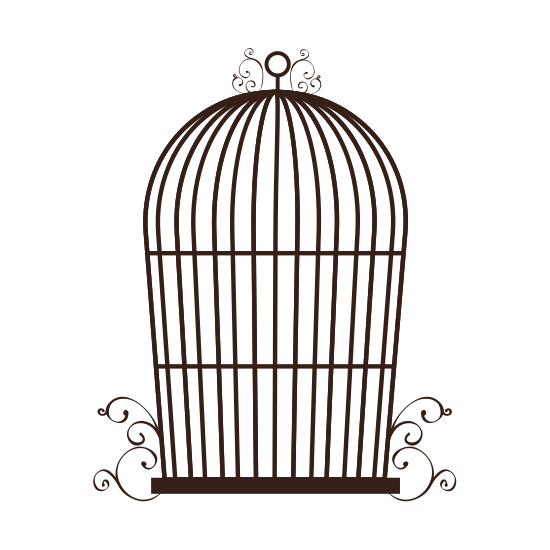 550x550 Collection Of Free Birdcage Drawing Cartoon Download On Ui Ex