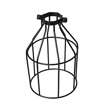 384x384 Vintage Industrial Diy Black Metal Bird Cage Lamp Shade Lighting