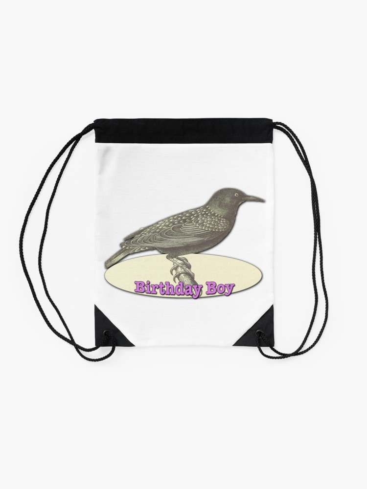 750x1000 Black Bird Birthday Boy