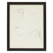 180x180 Vintage Ink Bird Drawing