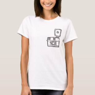 307x307 Vintage Camera Drawing T Shirts