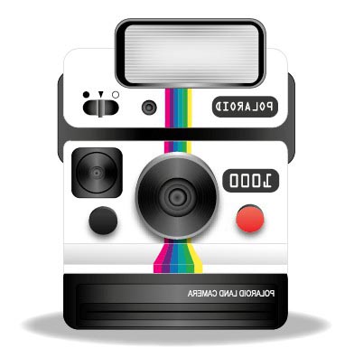 392x396 Awesome Polaroid Camera Clipart Sheets Tumblr Cartoon