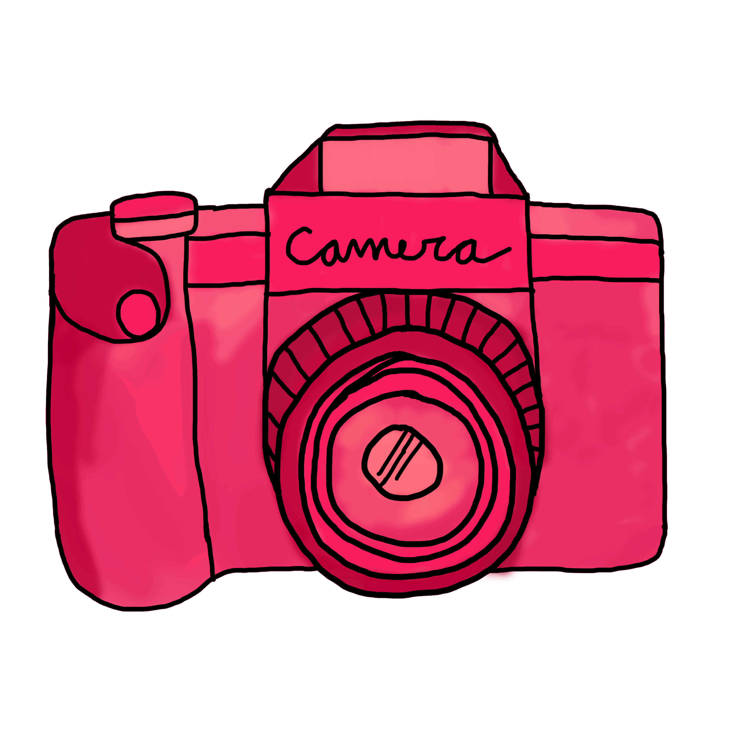 3000x3000 Cartoon Cameras Cliparts