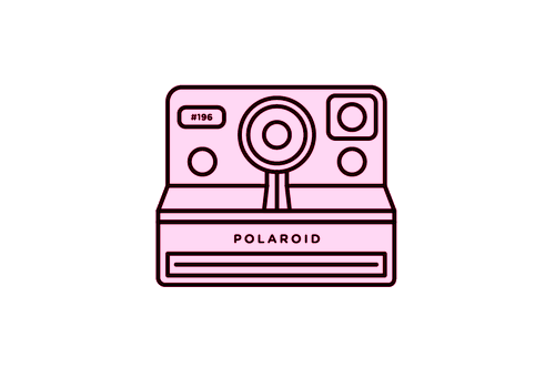 500x332 Tumblr Pink Polaroid Camera Transparent Png Clipart Free