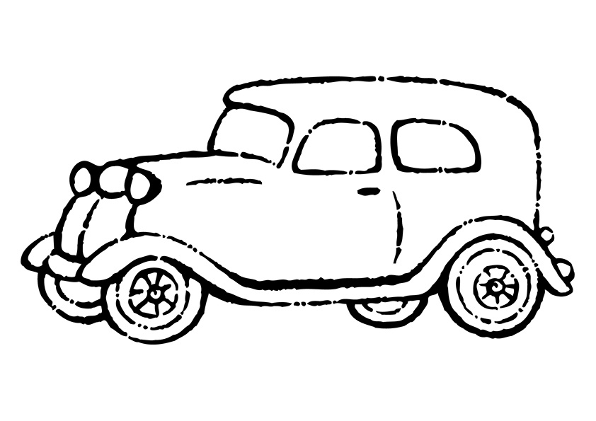 842x595 Free Printable Car Coloring Pages For Kids
