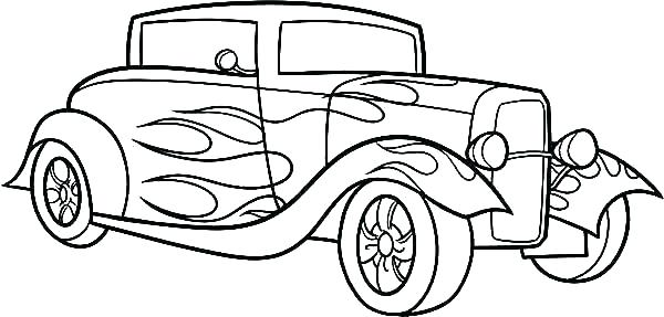 600x287 dodge truck coloring pages line drawing old dodge pickup truck