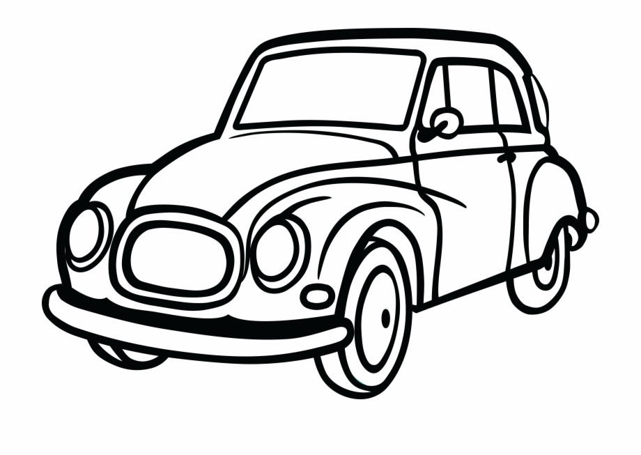 920x653 Old Car Engine Drawing