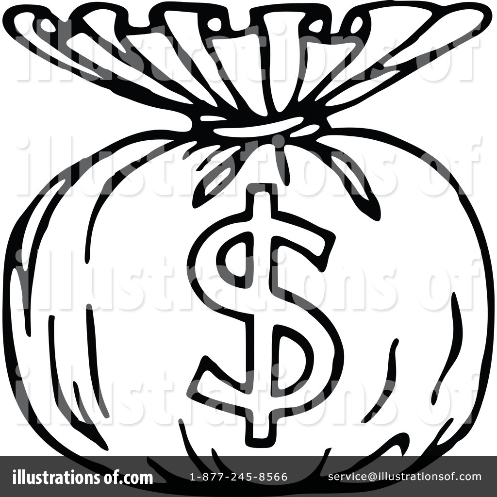 1024x1024 Money Bag Clipart