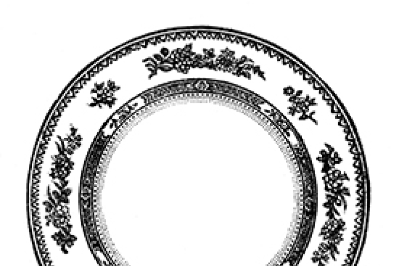 800x533 Vintage Dish Clipart Retro Kitchen Drawings