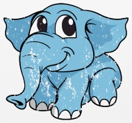 190x178 Retro Vintage Grunge Style Elephant Mouse Pad Spreadshirt