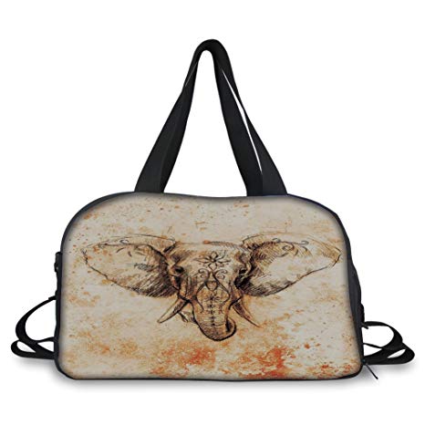 466x466 Trunk,elephant Mandala,abstract Vintage Pencil Sketchy