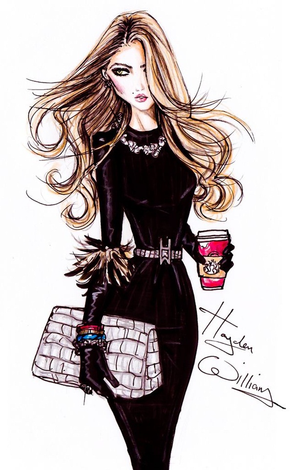 600x960 Glamorous Fashion Sketches And Illustrations Best