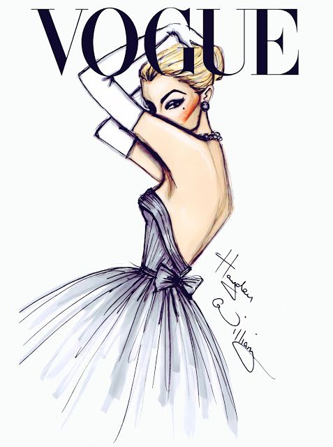 477x640 hayden williams fashion illustrations 'j'adore vogue'