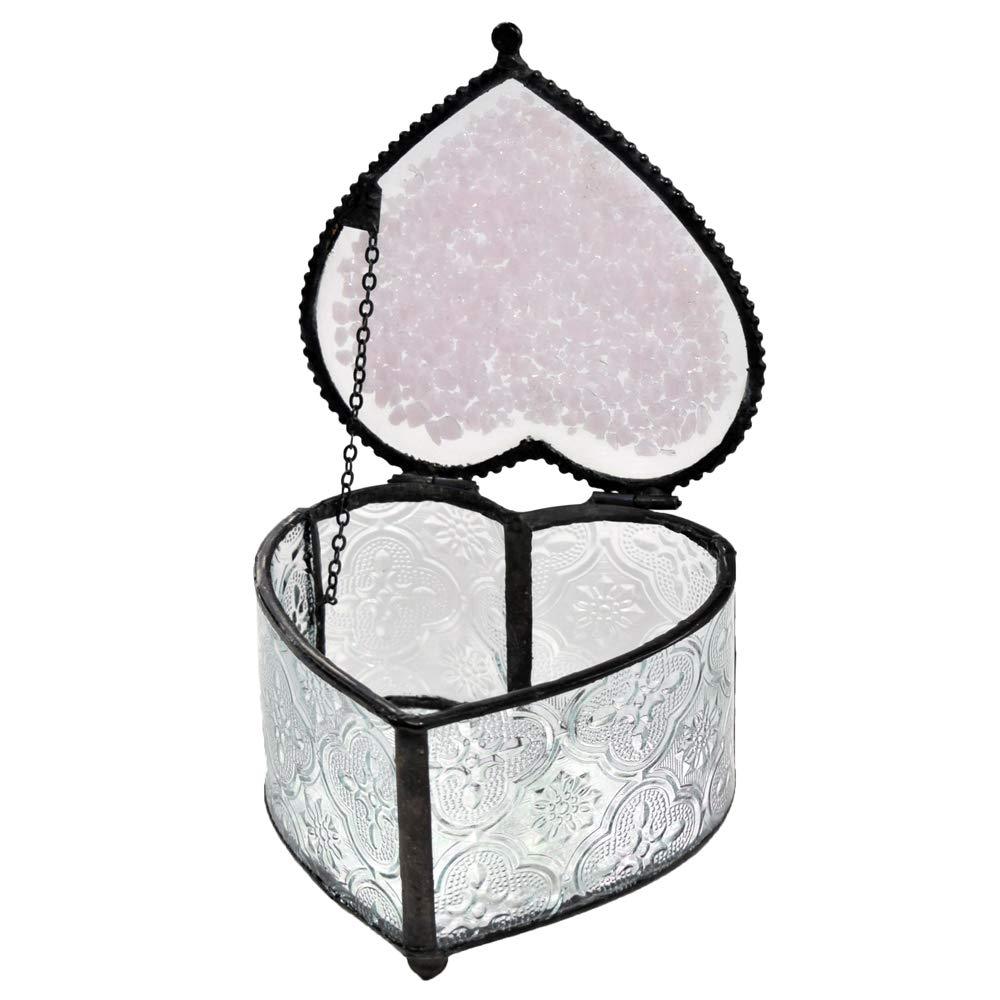 1000x1000 heart keepsake box fused pink frit and vintage