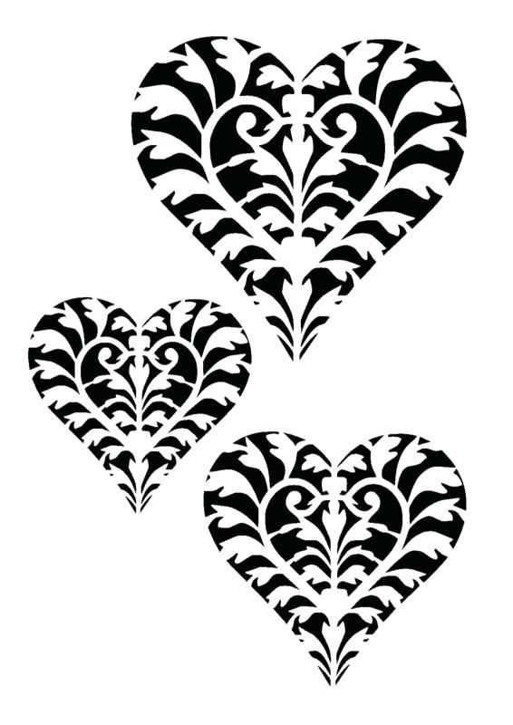566x800 heart stencils many love heart stencils for plastic handmade