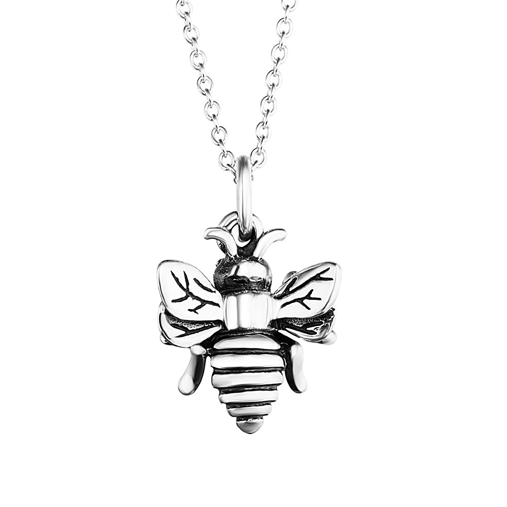1001x1001 Yfn Bee Jewelry Sterling Silver Honeybee Bumble Bee Queen Bee