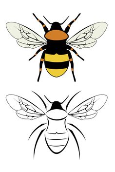 236x353 Best Vintage Bee Tattoo Images Bees, Bee Tattoo, Vintage Bee