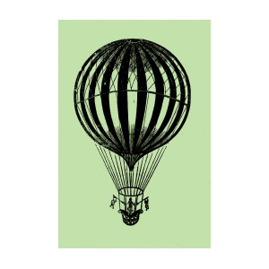 300x300 Hot Air Balloon Drawing
