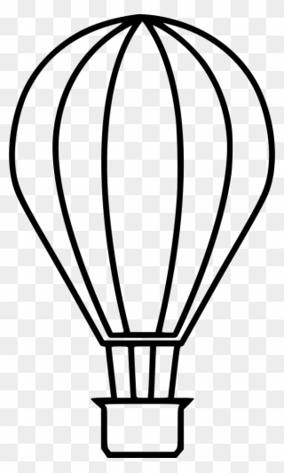 320x533 Vintage Hot Air Balloon Clipart Transparent Stick