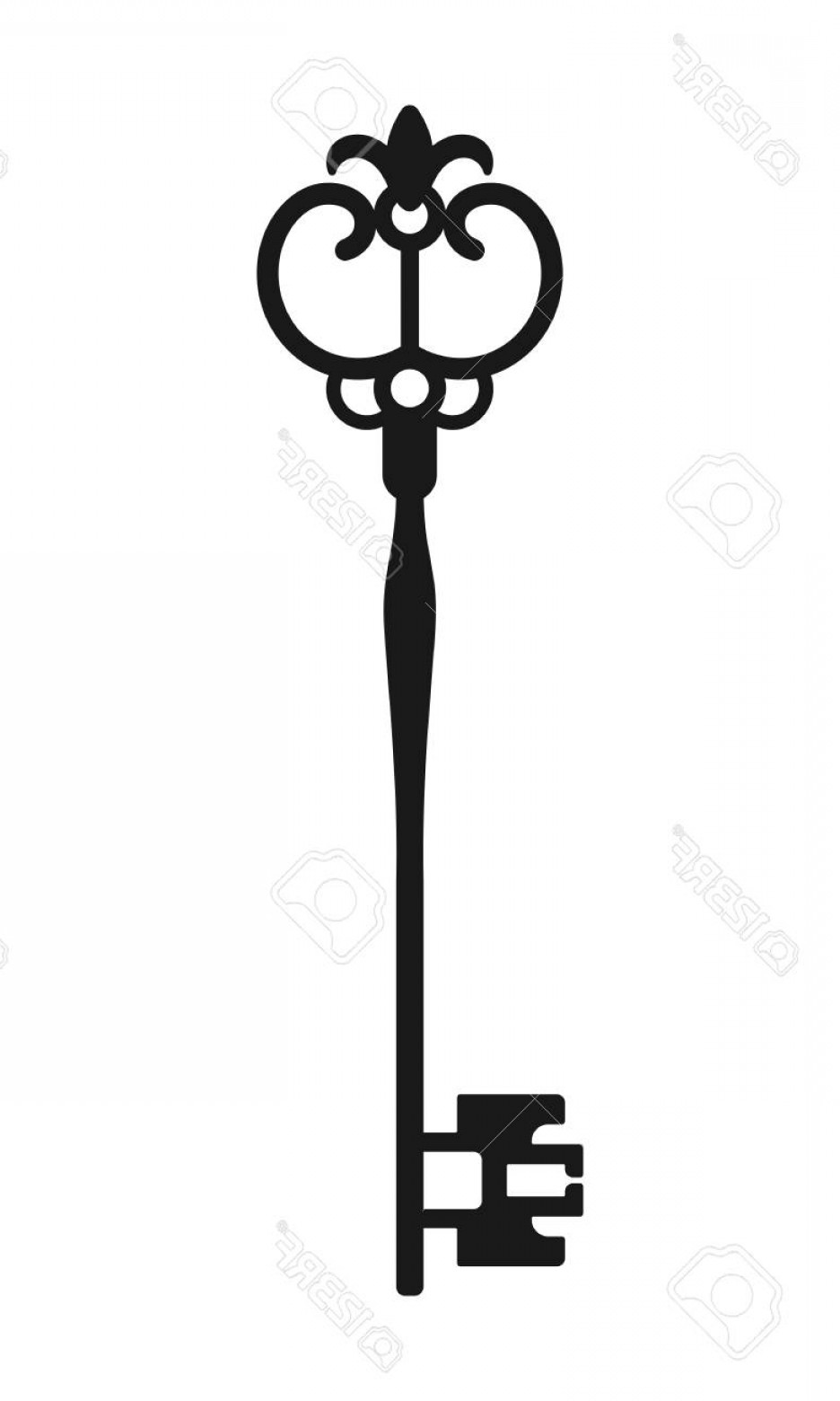 936x1560 Key Vector Black And White Studiogrfx