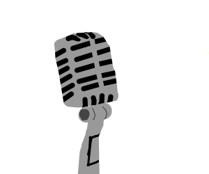 300x250 Huge Collection Of 'old School Microphone Drawing' Download More