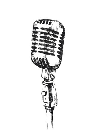 321x450 Vector Classic Microphone