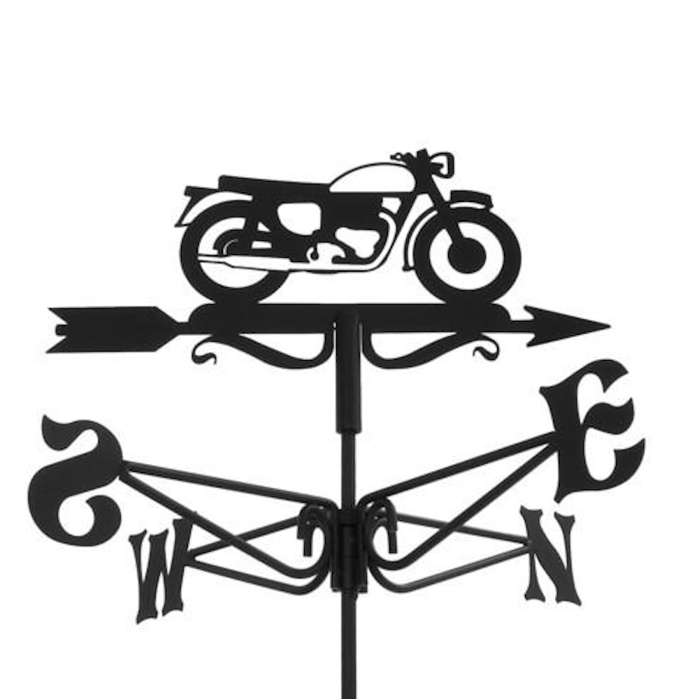 1000x1000 espira mini vintage motorcycle weathervane garden