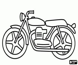 300x250 Montesa Impala, A Motorcycle Coloring