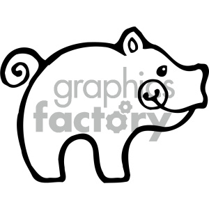 300x300 Pig Clipart