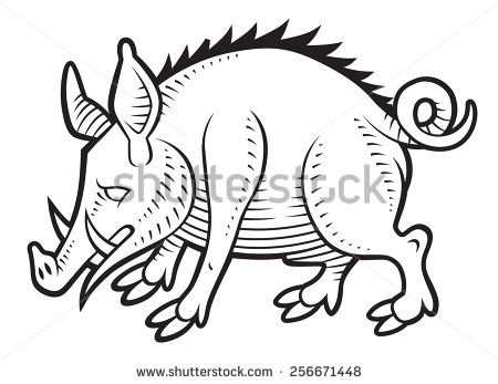 450x347 Vintage Chicken Drawing