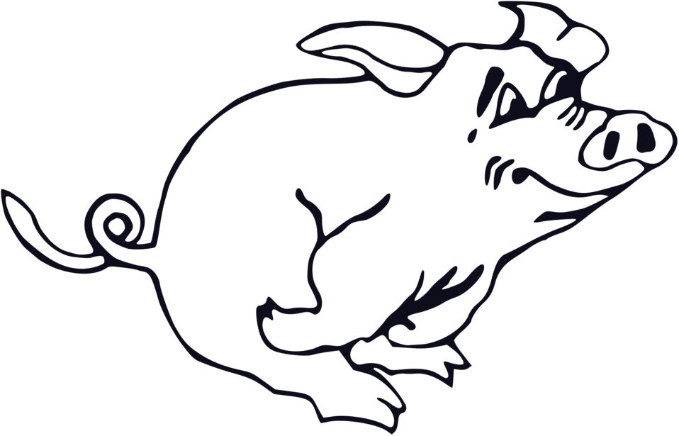 958x615 Collection Of Free Piglet Drawing Vintage Download On Ui Ex