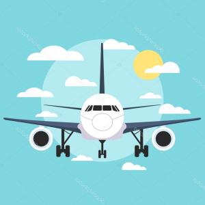 300x300 Flying Vintage Plane With The Banner Vector Sohadacouri