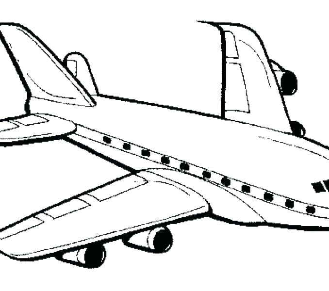 678x600 Airplane Coloring Pages To Print Vintage Airplane Coloring Pages