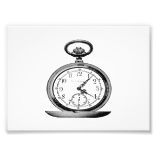 307x307 Pocket Watch Posters Photo Prints Zazzle